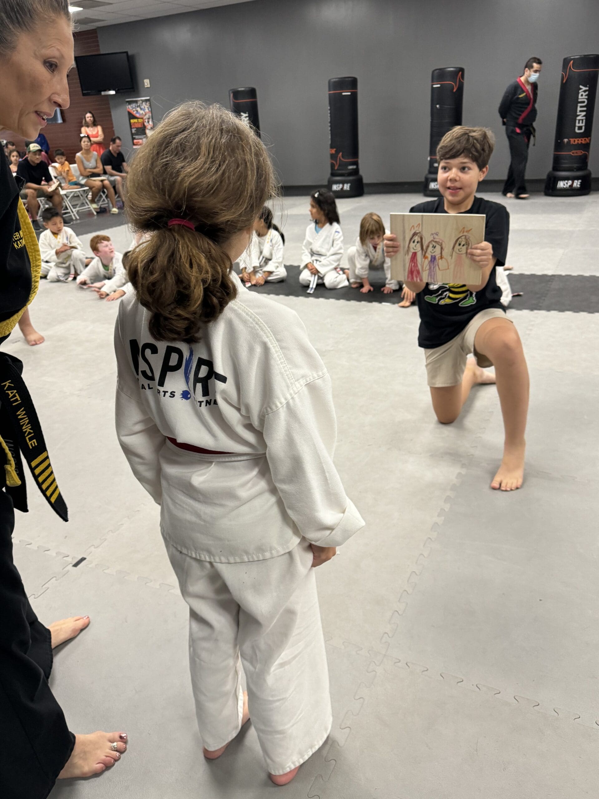 Students in self-defense classes and martial arts benefit from a supportive environment where they learn to deal with stress effectively.