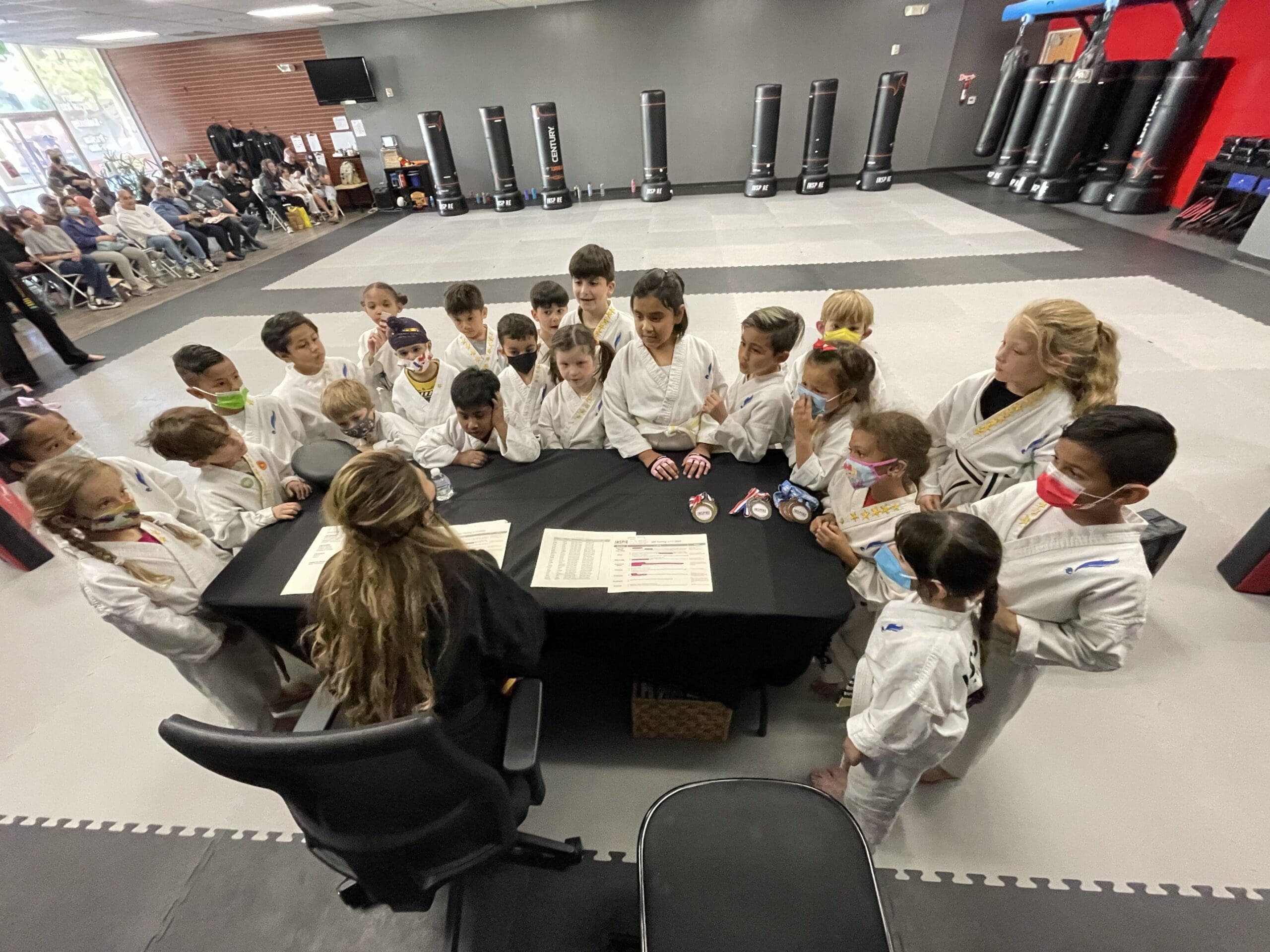 students who take up a physical activity like mixed martial arts learn at their own pace. they improve motor skills, social skills, gain respect for their parents and teachers and peers, and most importantly they have more fun than they would in team sports