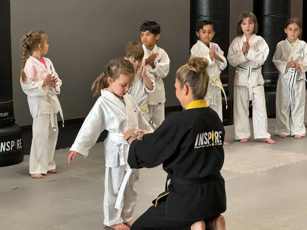 why kids practice martial arts for character development